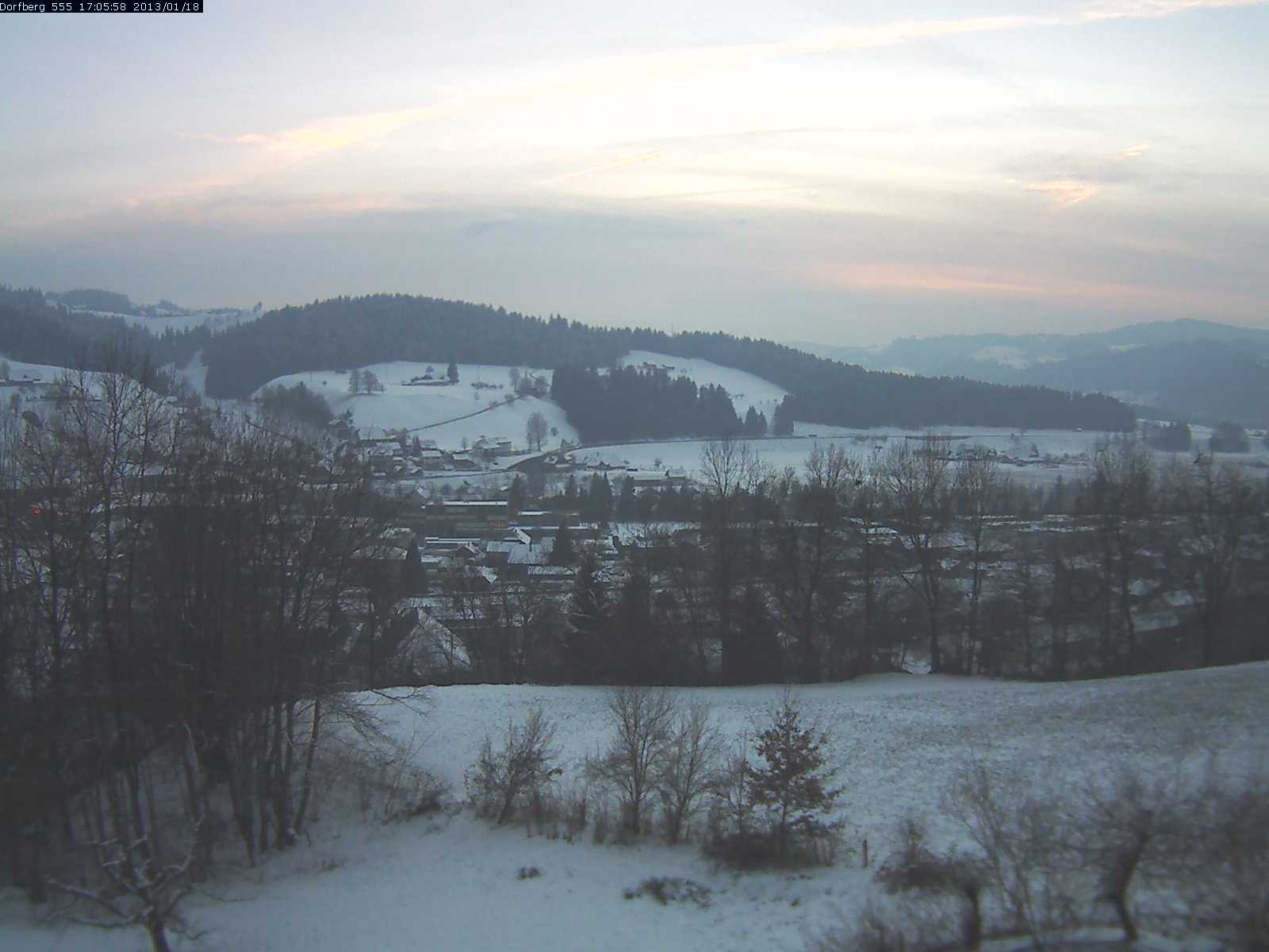 Webcam-Bild: Aussicht vom Dorfberg in Langnau 20130118-170600