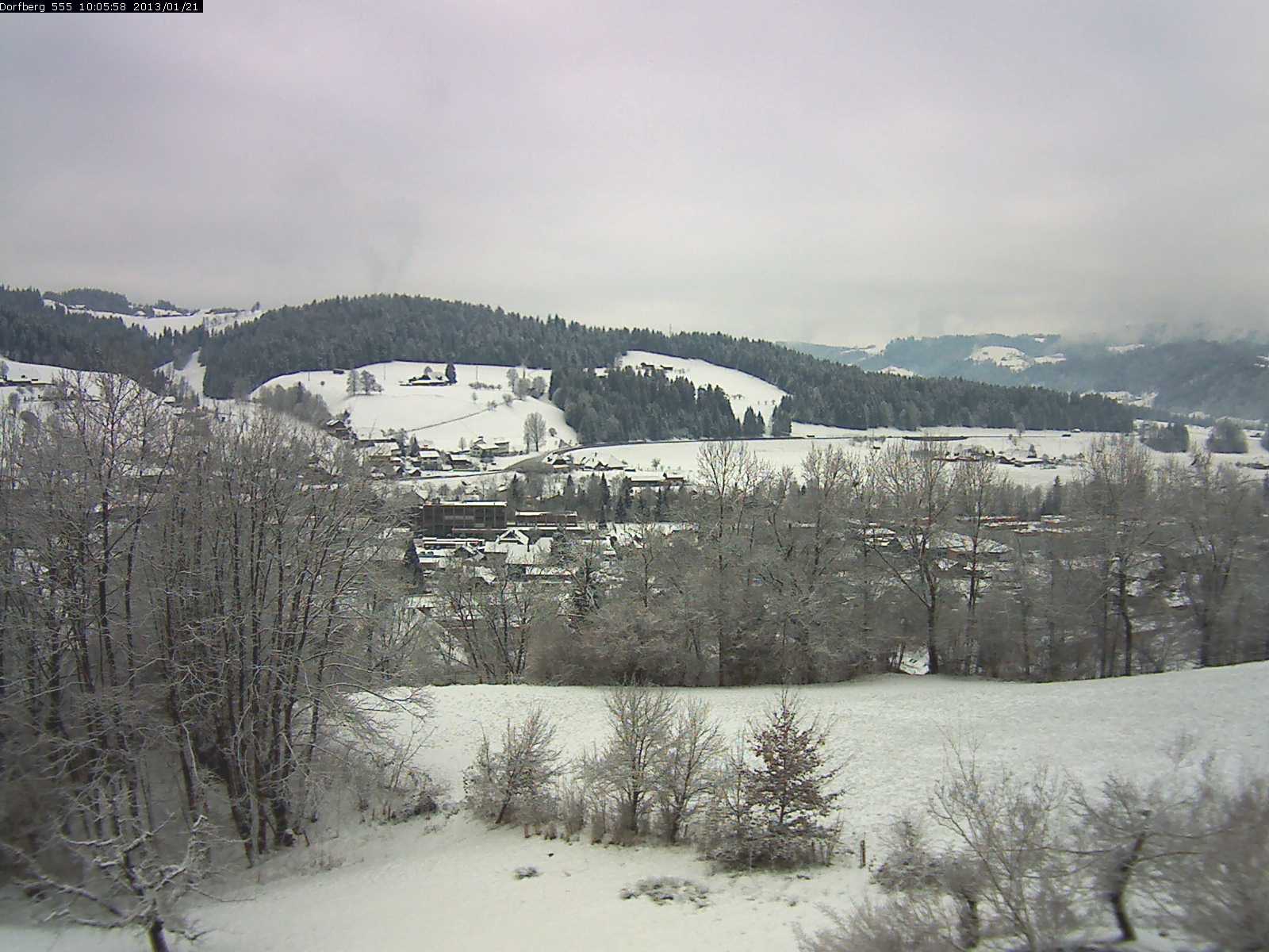 Webcam-Bild: Aussicht vom Dorfberg in Langnau 20130121-100600