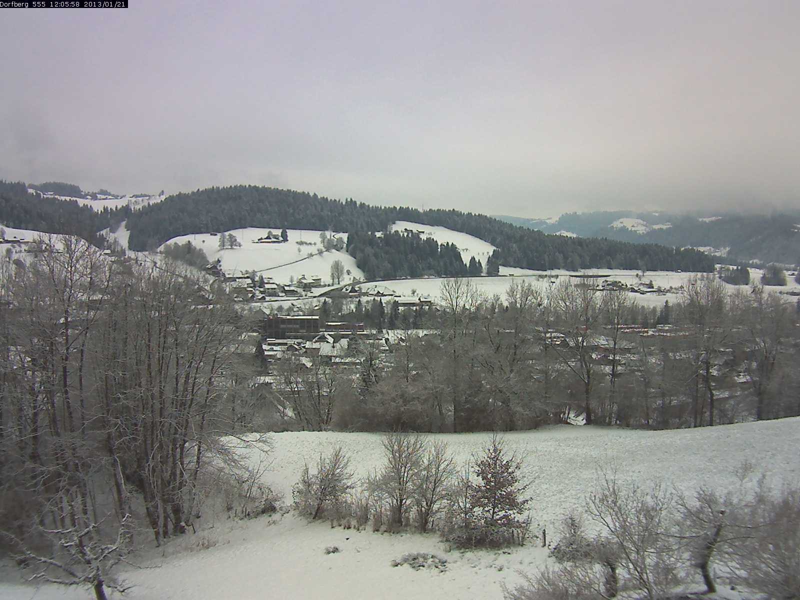 Webcam-Bild: Aussicht vom Dorfberg in Langnau 20130121-120600
