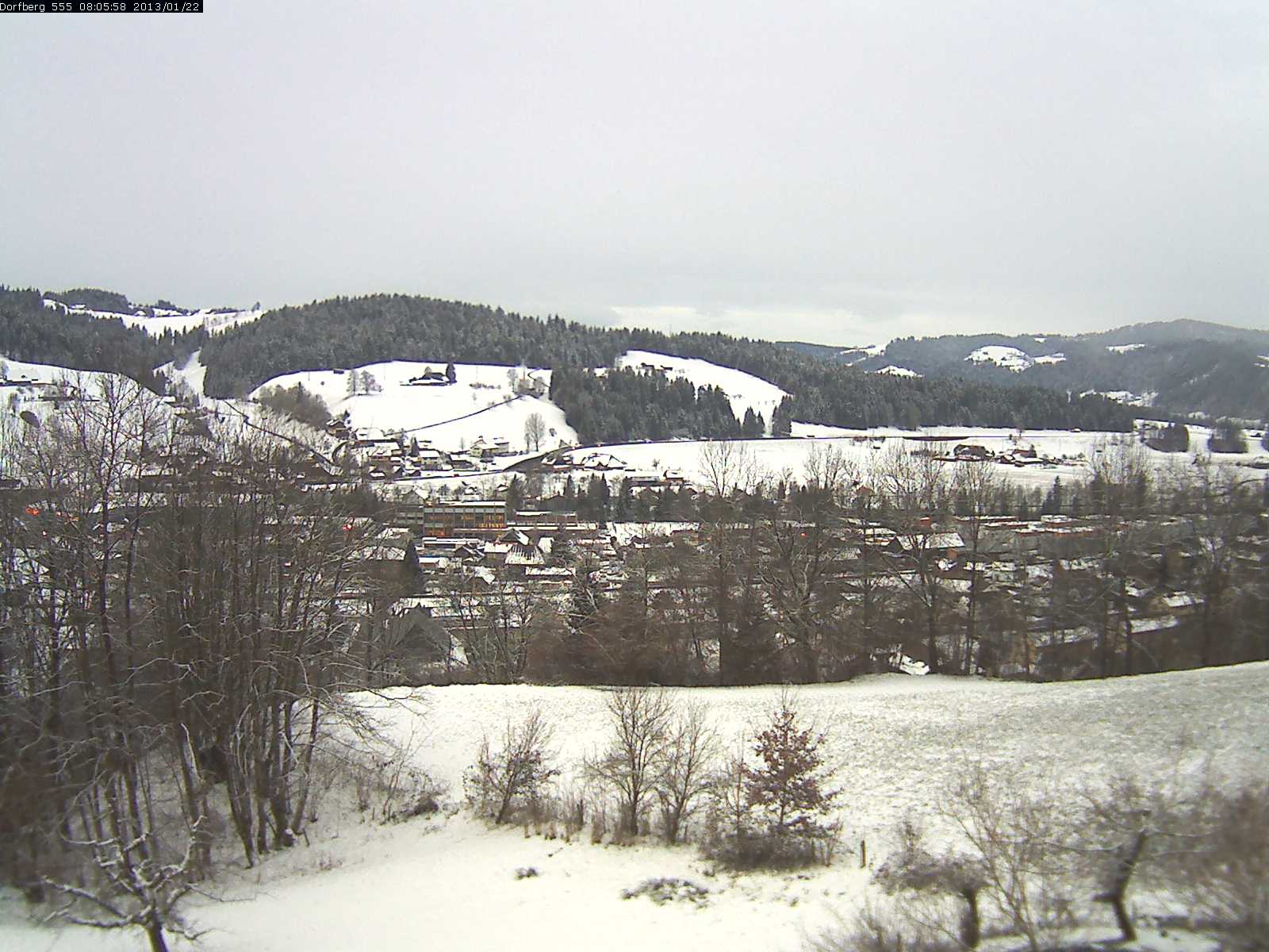 Webcam-Bild: Aussicht vom Dorfberg in Langnau 20130122-080600