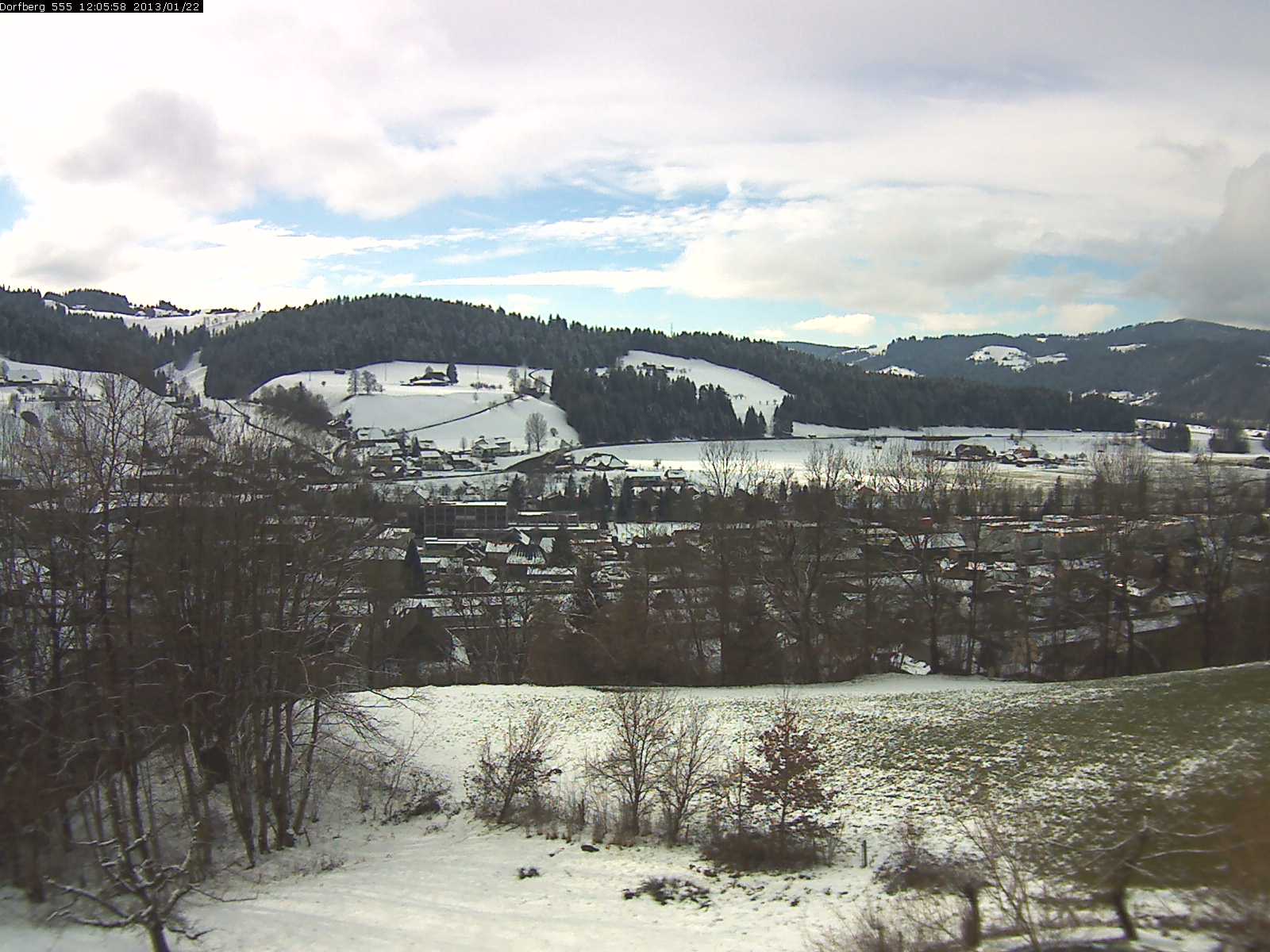 Webcam-Bild: Aussicht vom Dorfberg in Langnau 20130122-120600