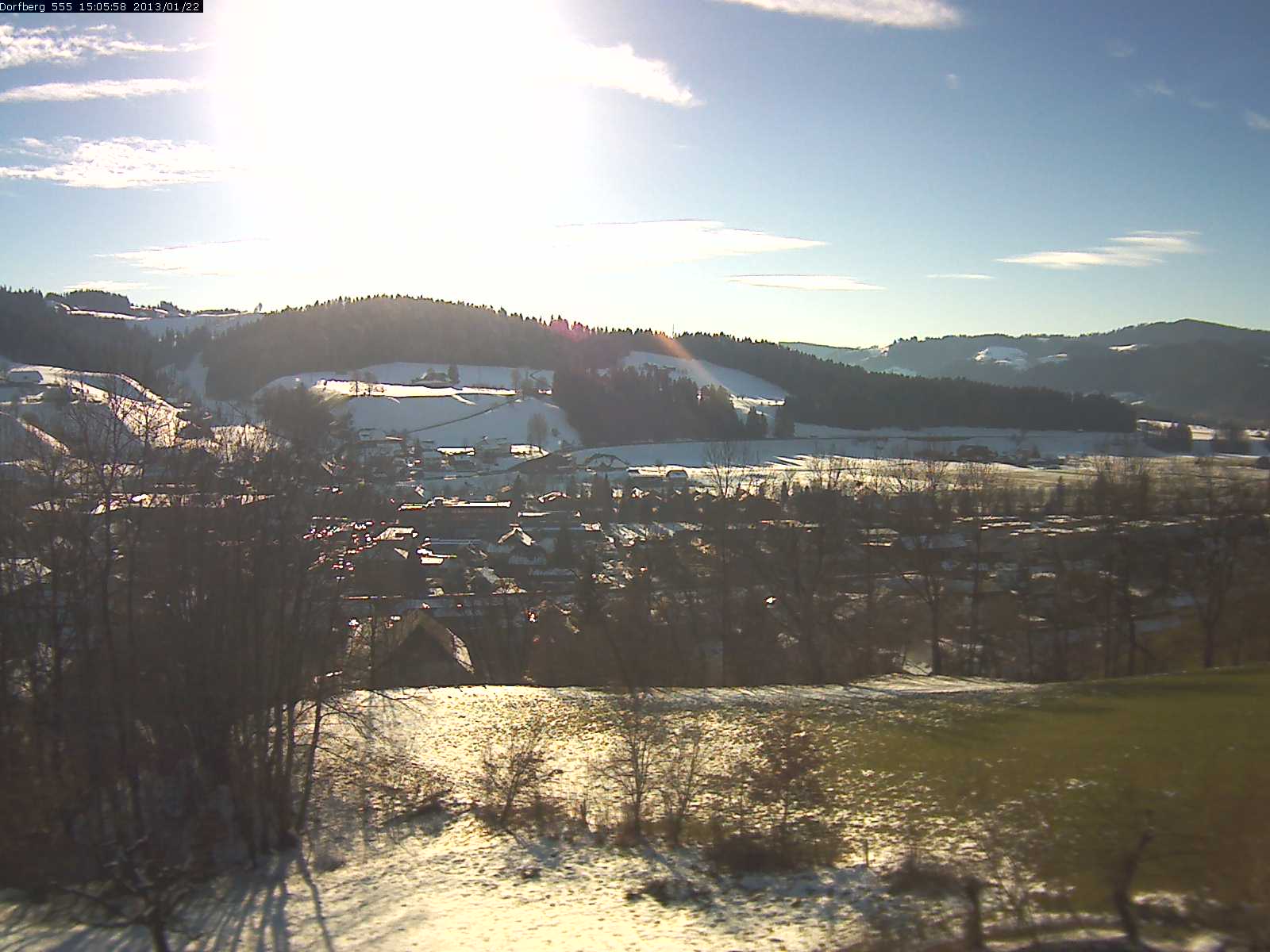 Webcam-Bild: Aussicht vom Dorfberg in Langnau 20130122-150600