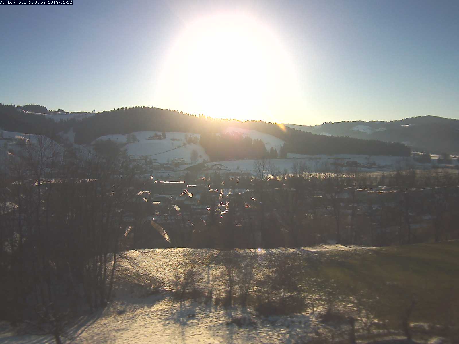 Webcam-Bild: Aussicht vom Dorfberg in Langnau 20130122-160600