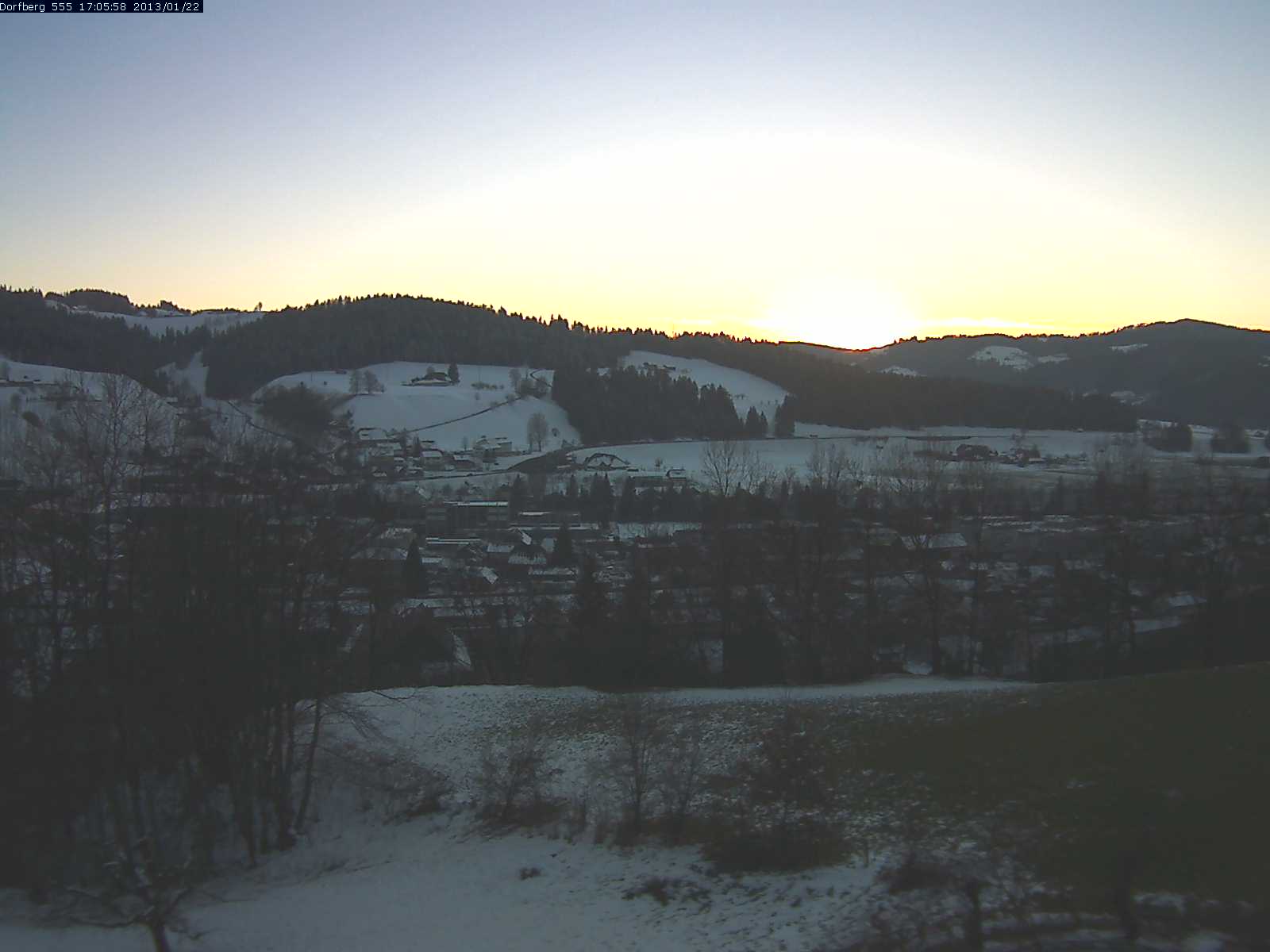Webcam-Bild: Aussicht vom Dorfberg in Langnau 20130122-170600