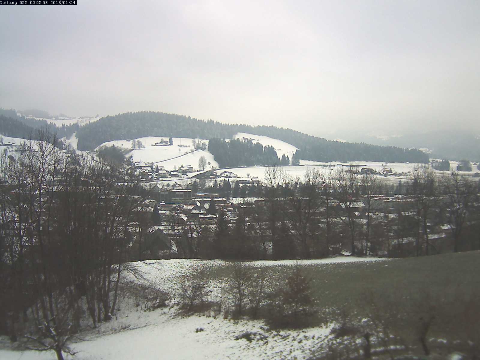 Webcam-Bild: Aussicht vom Dorfberg in Langnau 20130124-090600
