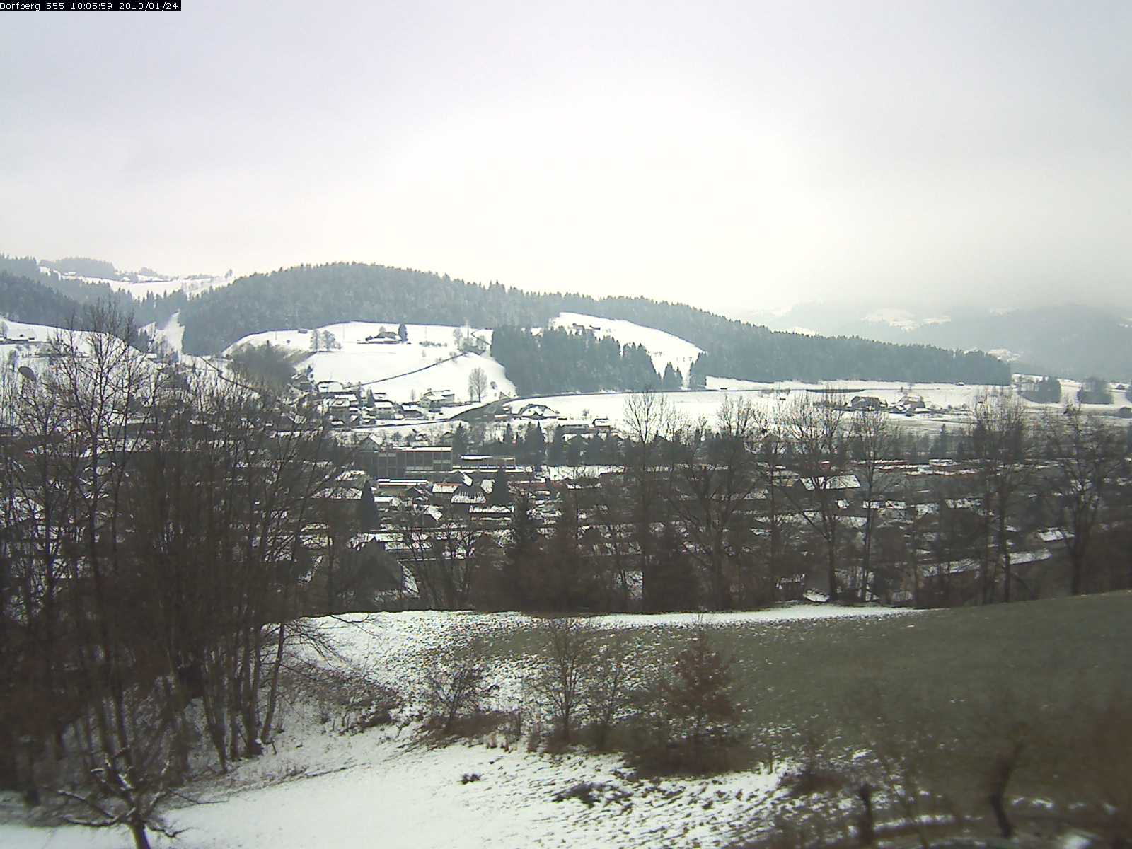 Webcam-Bild: Aussicht vom Dorfberg in Langnau 20130124-100600