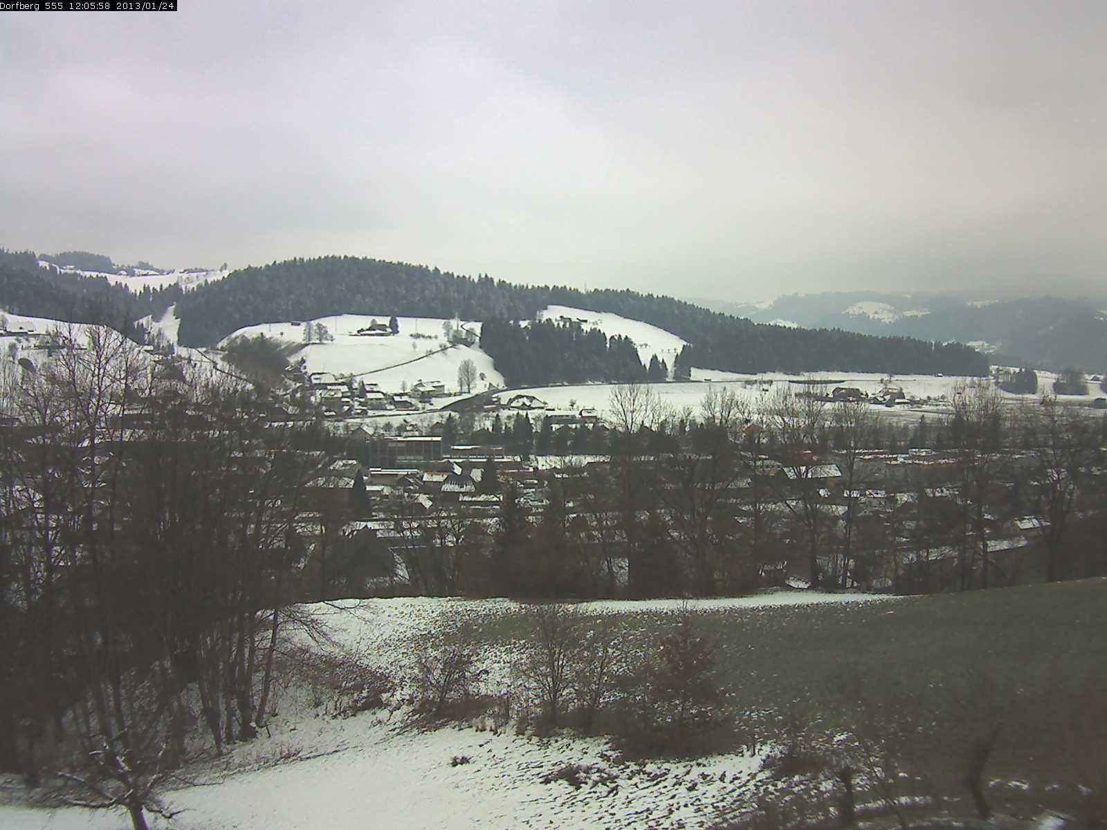 Webcam-Bild: Aussicht vom Dorfberg in Langnau 20130124-120600
