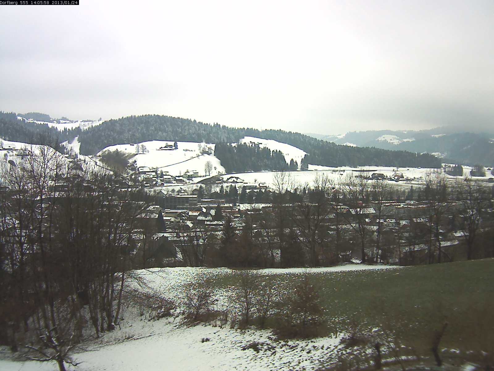 Webcam-Bild: Aussicht vom Dorfberg in Langnau 20130124-140600