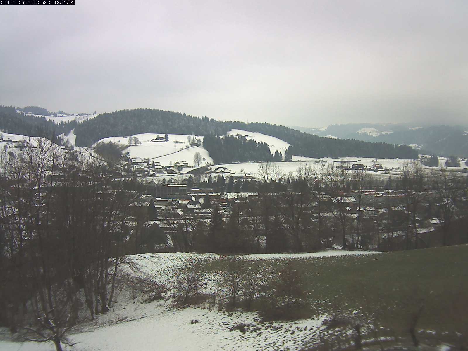 Webcam-Bild: Aussicht vom Dorfberg in Langnau 20130124-150600