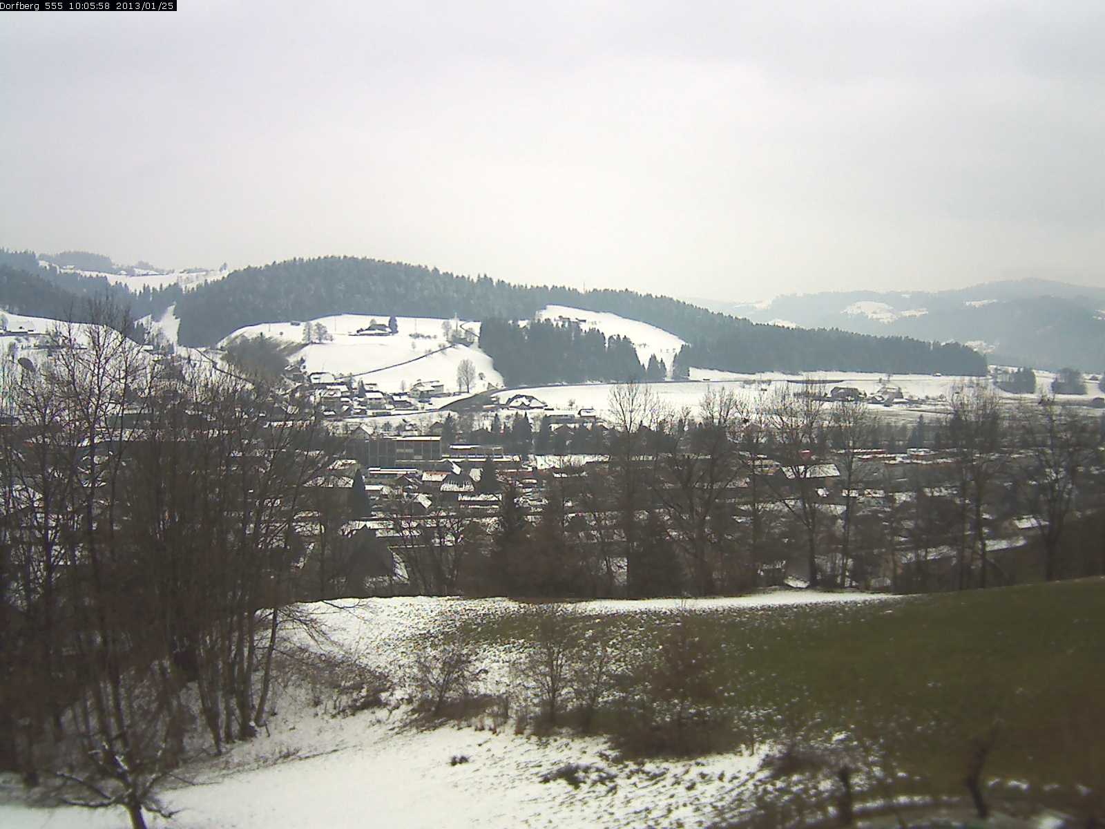 Webcam-Bild: Aussicht vom Dorfberg in Langnau 20130125-100600