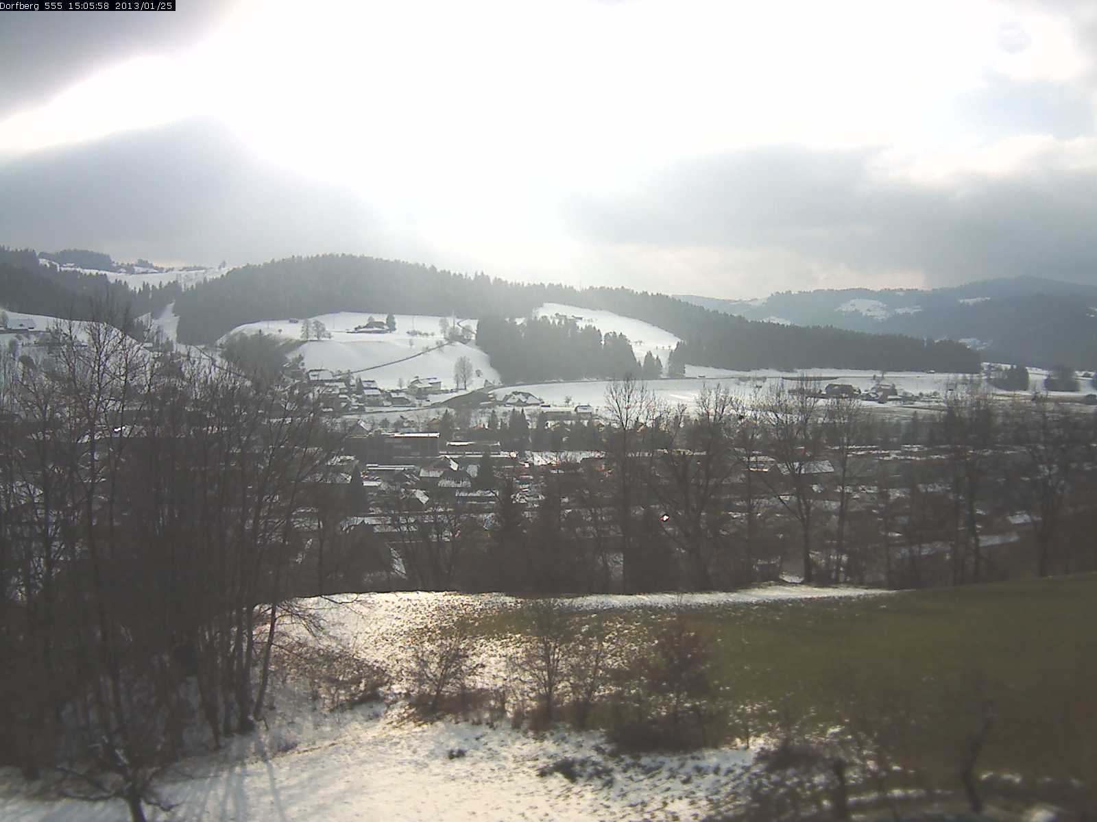 Webcam-Bild: Aussicht vom Dorfberg in Langnau 20130125-150600