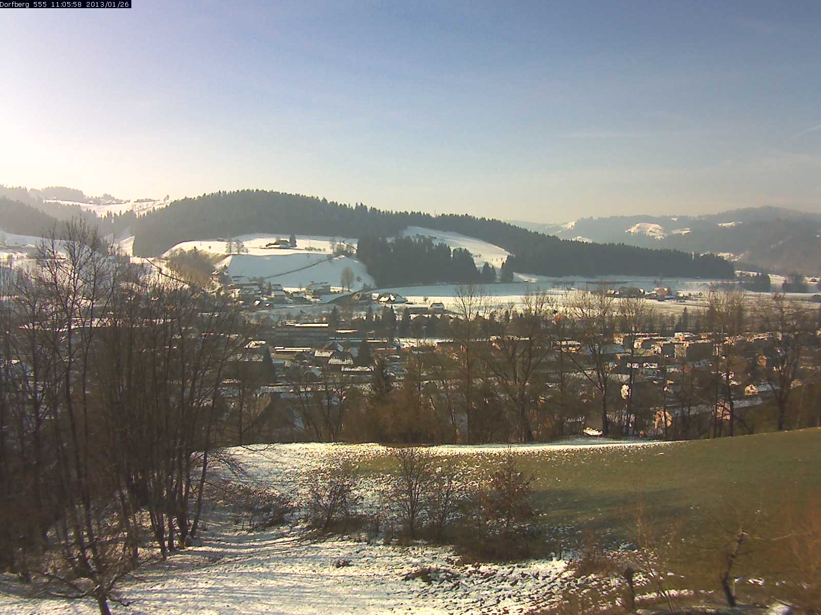 Webcam-Bild: Aussicht vom Dorfberg in Langnau 20130126-110600