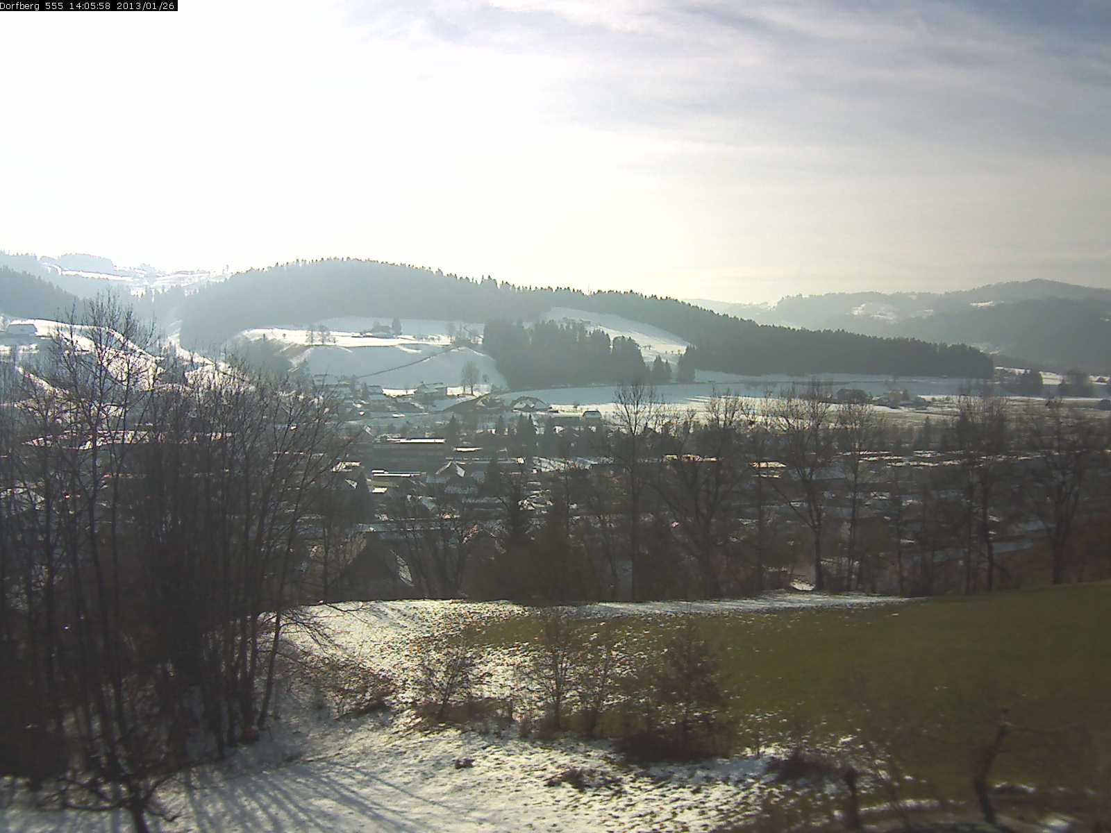 Webcam-Bild: Aussicht vom Dorfberg in Langnau 20130126-140600