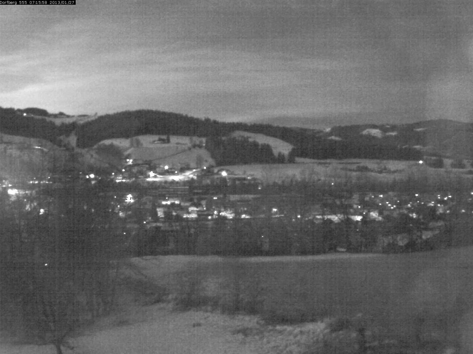 Webcam-Bild: Aussicht vom Dorfberg in Langnau 20130127-071600
