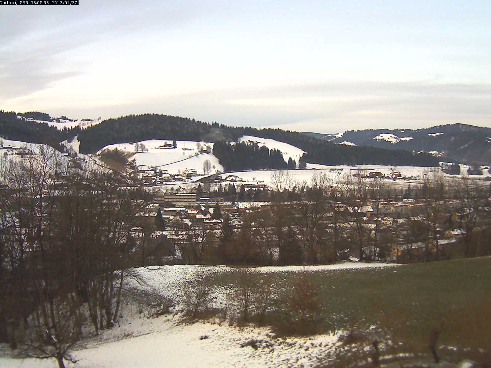 Webcam-Bild: Aussicht vom Dorfberg in Langnau 20130127-080600