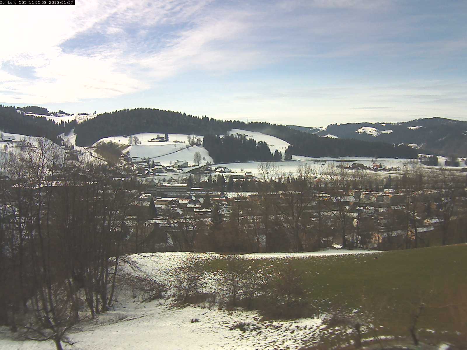 Webcam-Bild: Aussicht vom Dorfberg in Langnau 20130127-110600