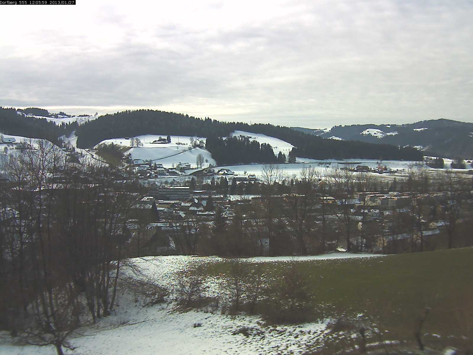 Webcam-Bild: Aussicht vom Dorfberg in Langnau 20130127-120600