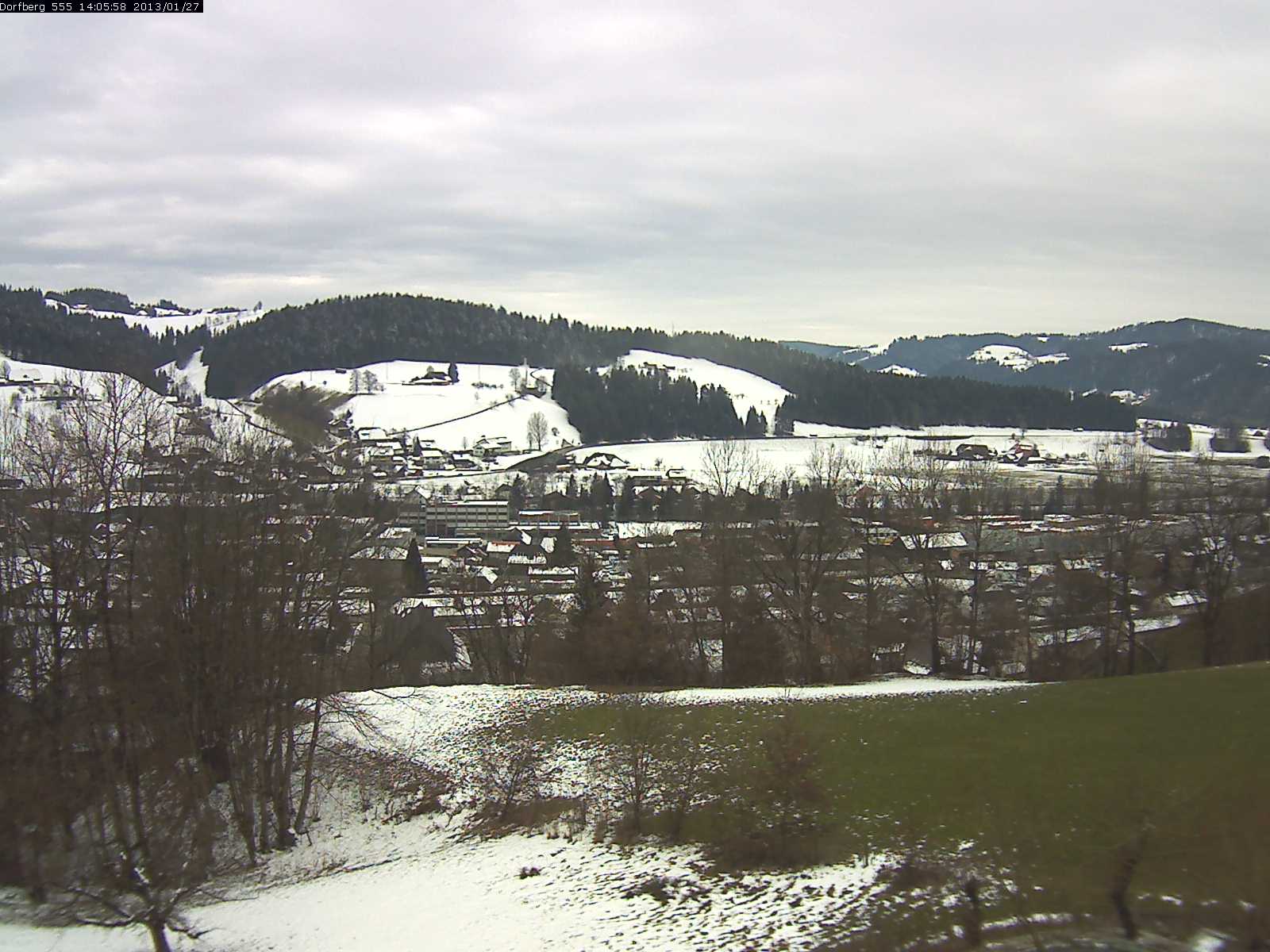 Webcam-Bild: Aussicht vom Dorfberg in Langnau 20130127-140600