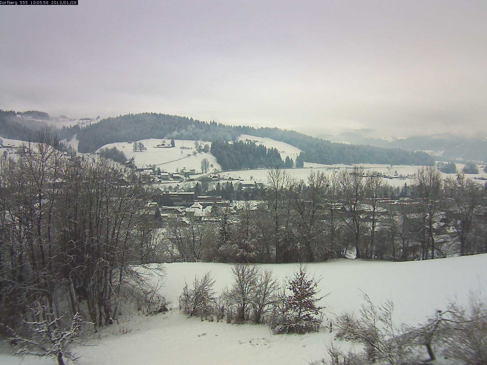 Webcam-Bild: Aussicht vom Dorfberg in Langnau 20130128-100600