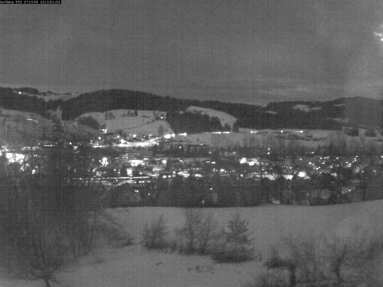 Webcam-Bild: Aussicht vom Dorfberg in Langnau 20130129-071600