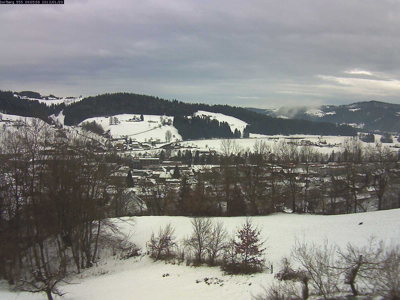 Webcam-Bild: Aussicht vom Dorfberg in Langnau 20130129-090600