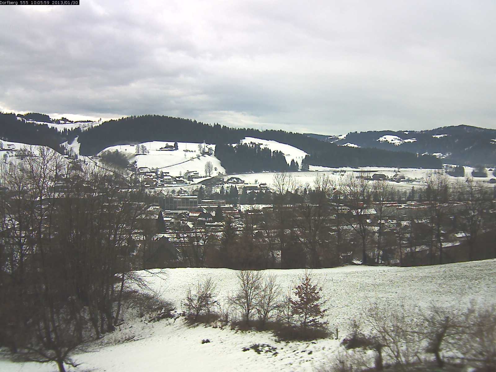 Webcam-Bild: Aussicht vom Dorfberg in Langnau 20130130-100600
