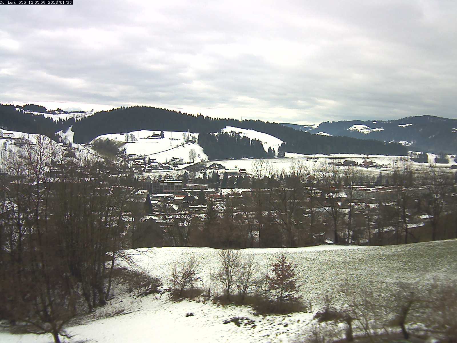 Webcam-Bild: Aussicht vom Dorfberg in Langnau 20130130-120600