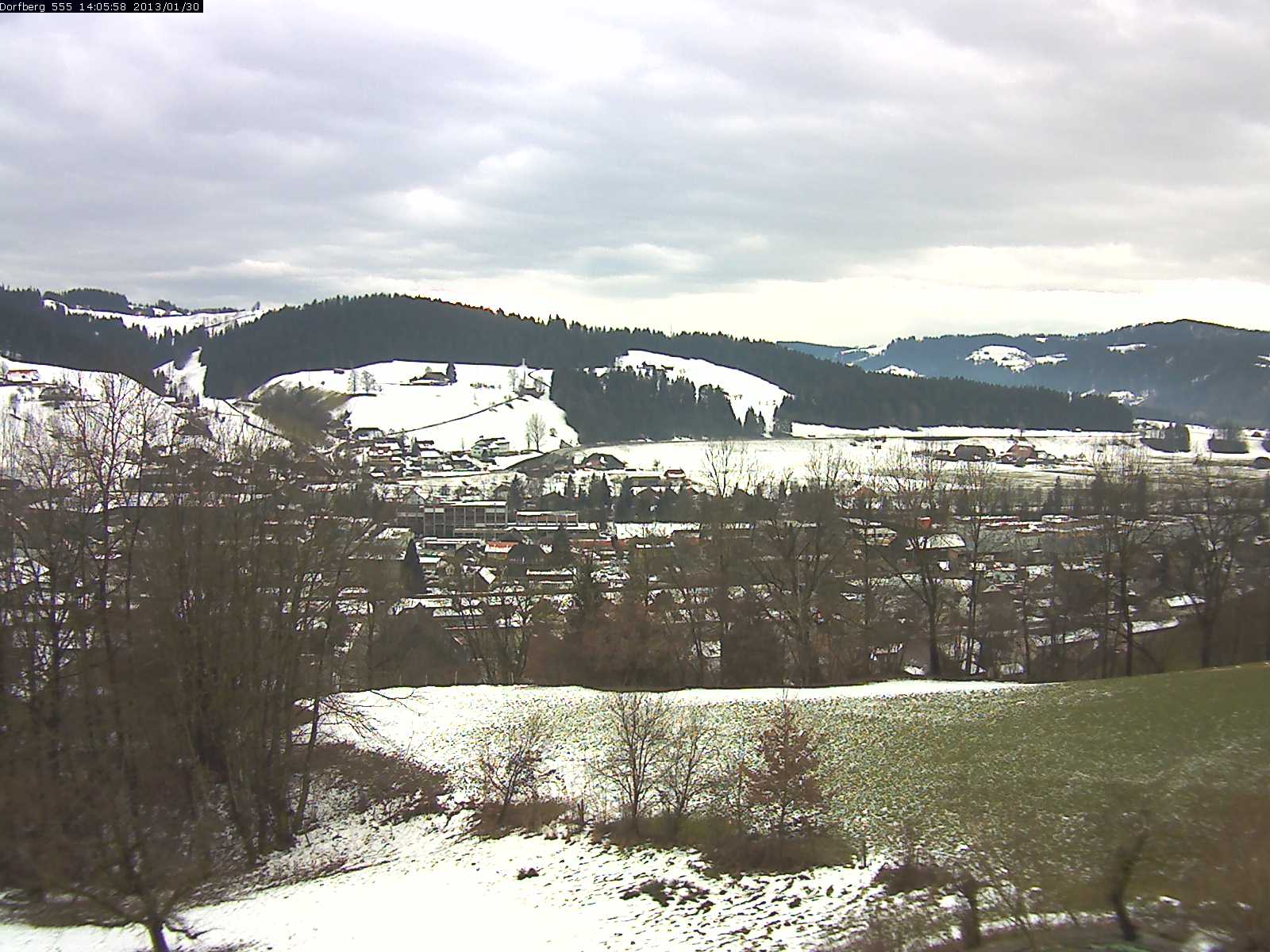 Webcam-Bild: Aussicht vom Dorfberg in Langnau 20130130-140600