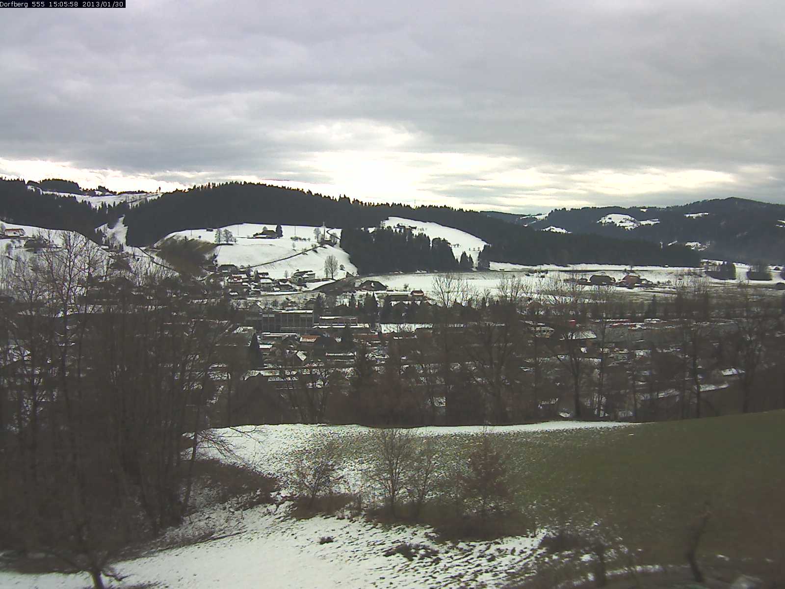 Webcam-Bild: Aussicht vom Dorfberg in Langnau 20130130-150600