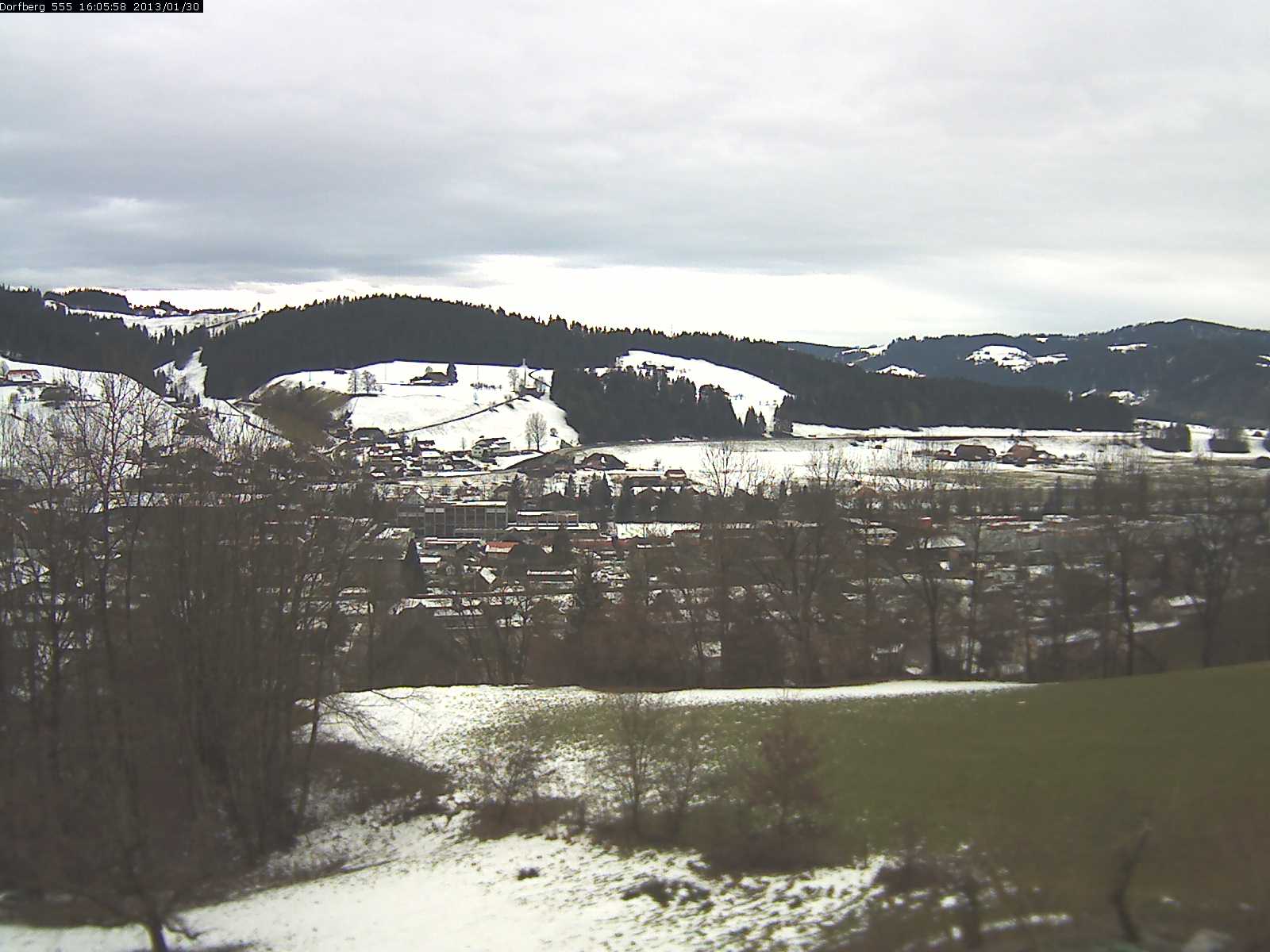 Webcam-Bild: Aussicht vom Dorfberg in Langnau 20130130-160600