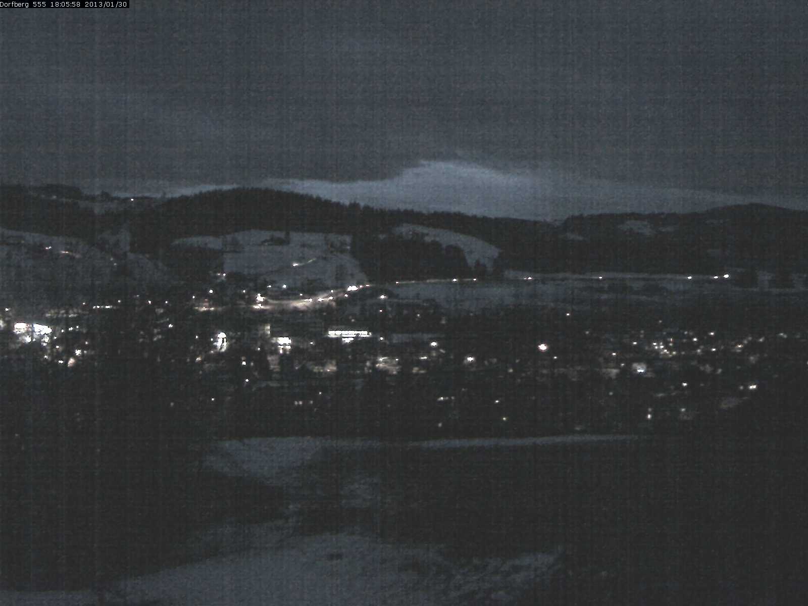 Webcam-Bild: Aussicht vom Dorfberg in Langnau 20130130-180600