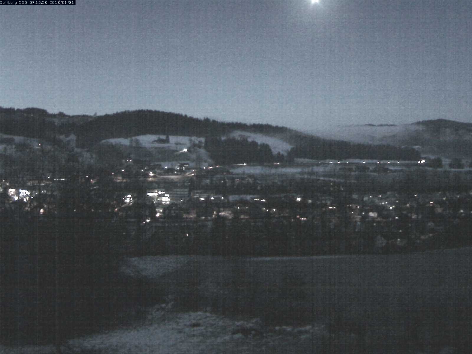 Webcam-Bild: Aussicht vom Dorfberg in Langnau 20130131-071600