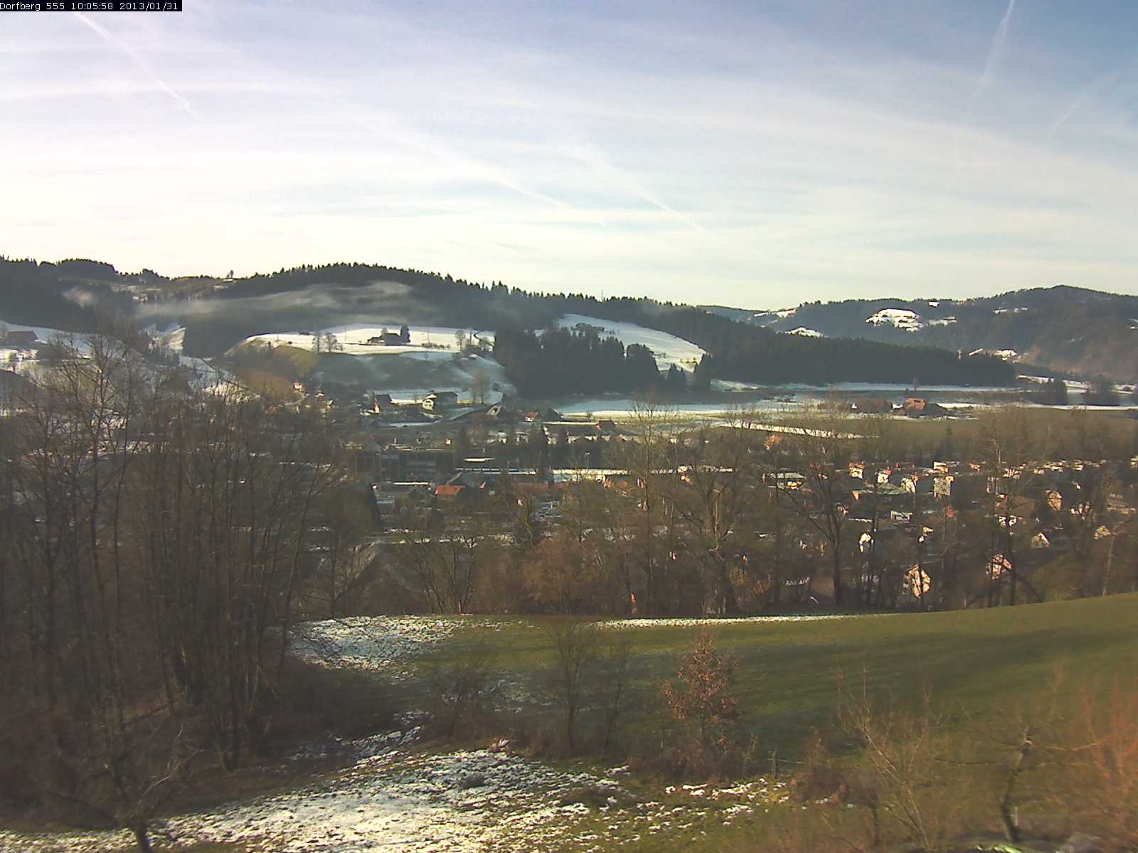 Webcam-Bild: Aussicht vom Dorfberg in Langnau 20130131-100600
