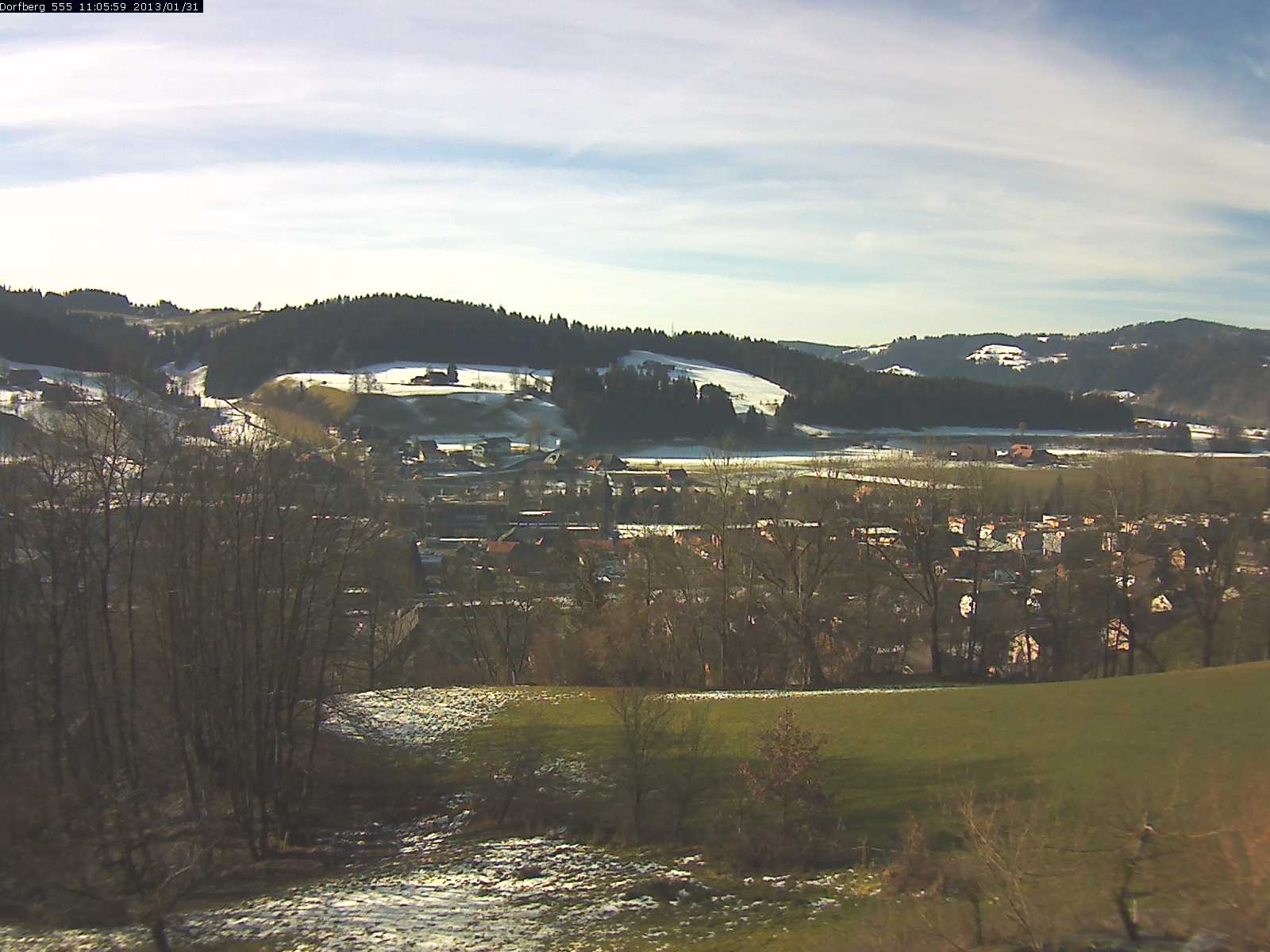Webcam-Bild: Aussicht vom Dorfberg in Langnau 20130131-110600