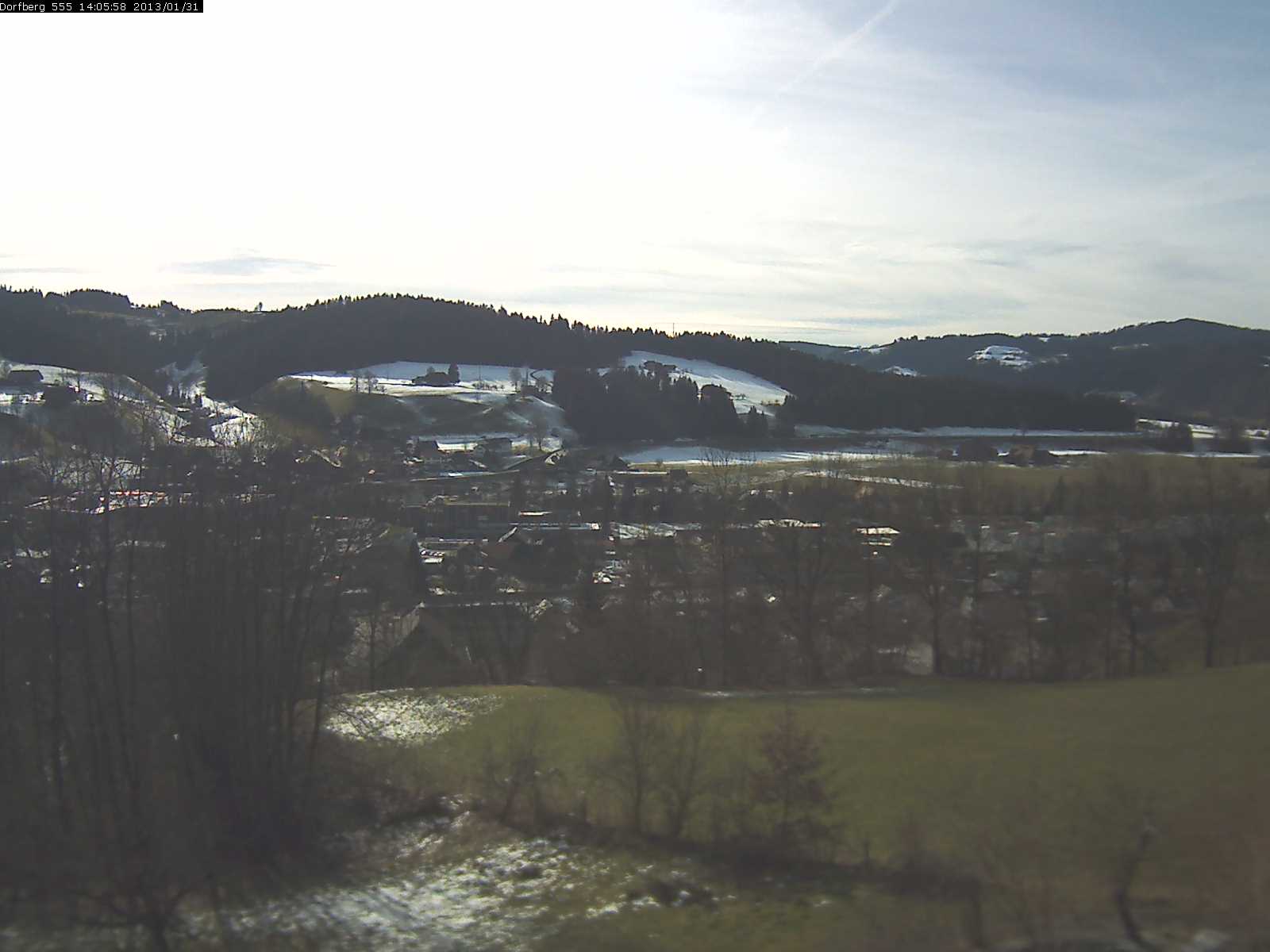 Webcam-Bild: Aussicht vom Dorfberg in Langnau 20130131-140600