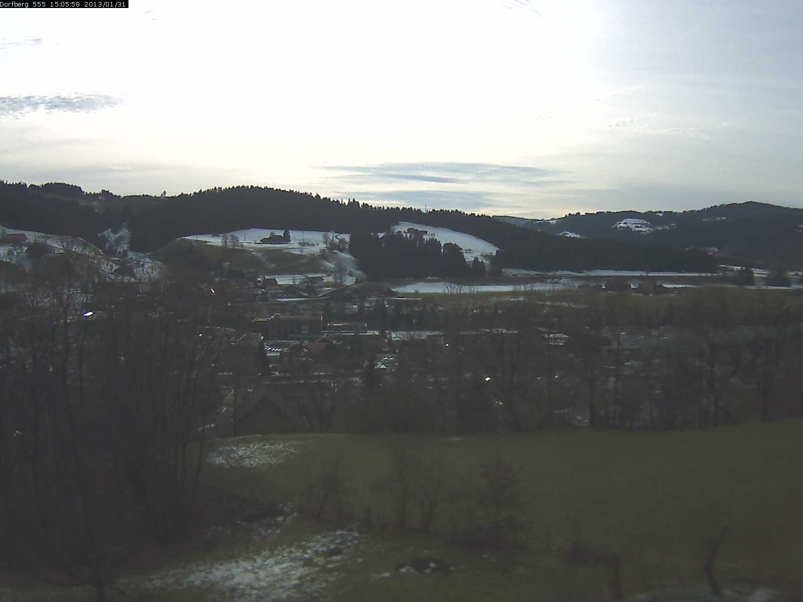 Webcam-Bild: Aussicht vom Dorfberg in Langnau 20130131-150600