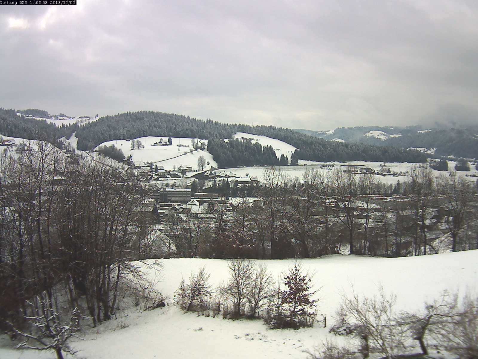 Webcam-Bild: Aussicht vom Dorfberg in Langnau 20130202-140600