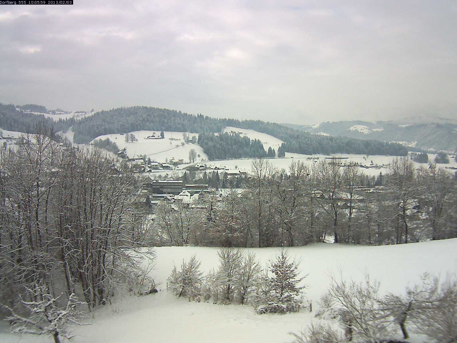 Webcam-Bild: Aussicht vom Dorfberg in Langnau 20130203-100600