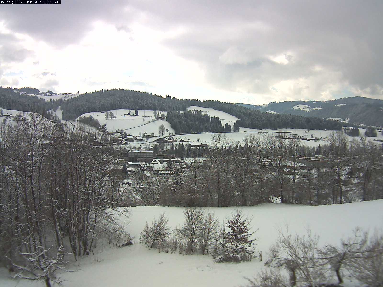 Webcam-Bild: Aussicht vom Dorfberg in Langnau 20130203-140600