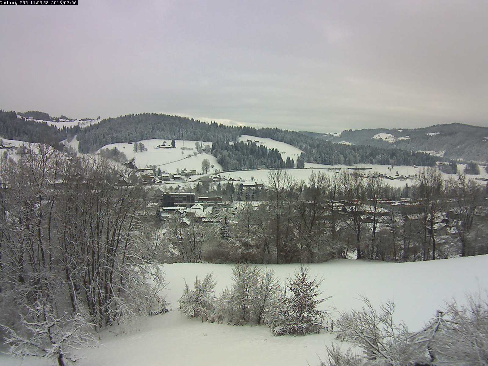 Webcam-Bild: Aussicht vom Dorfberg in Langnau 20130206-110600