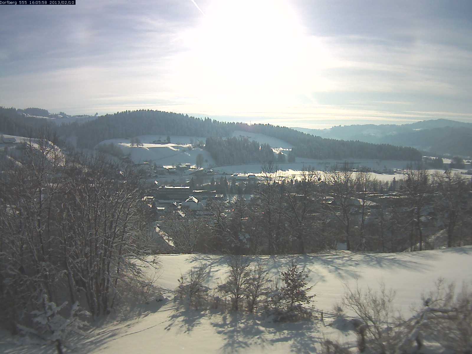 Webcam-Bild: Aussicht vom Dorfberg in Langnau 20130210-160600