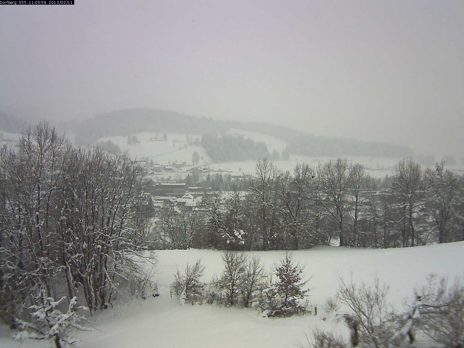 Webcam-Bild: Aussicht vom Dorfberg in Langnau 20130211-110600