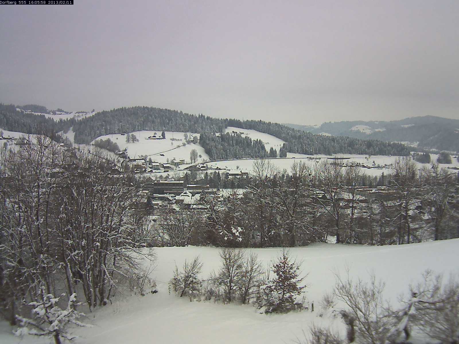 Webcam-Bild: Aussicht vom Dorfberg in Langnau 20130211-160600