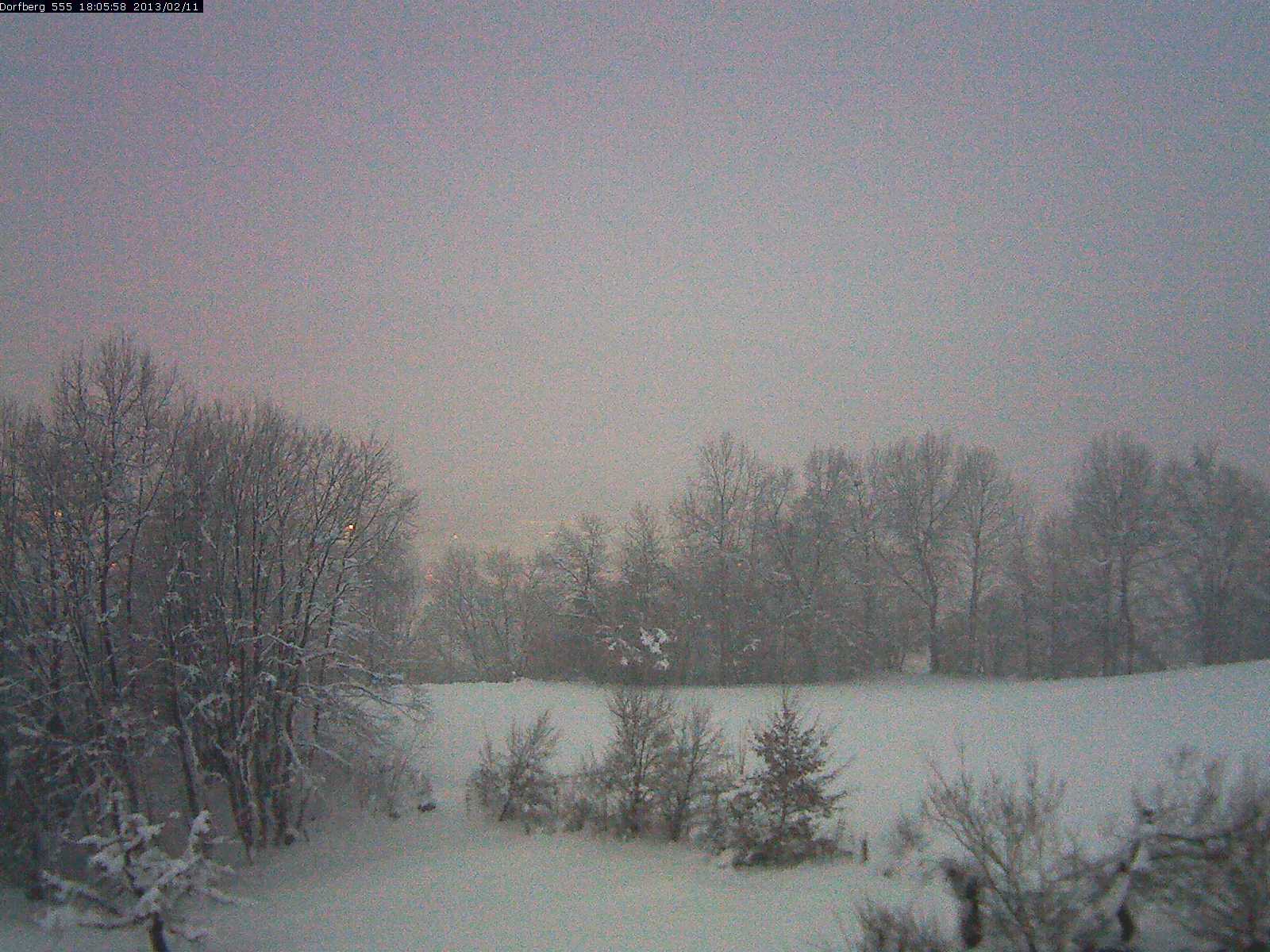 Webcam-Bild: Aussicht vom Dorfberg in Langnau 20130211-180600
