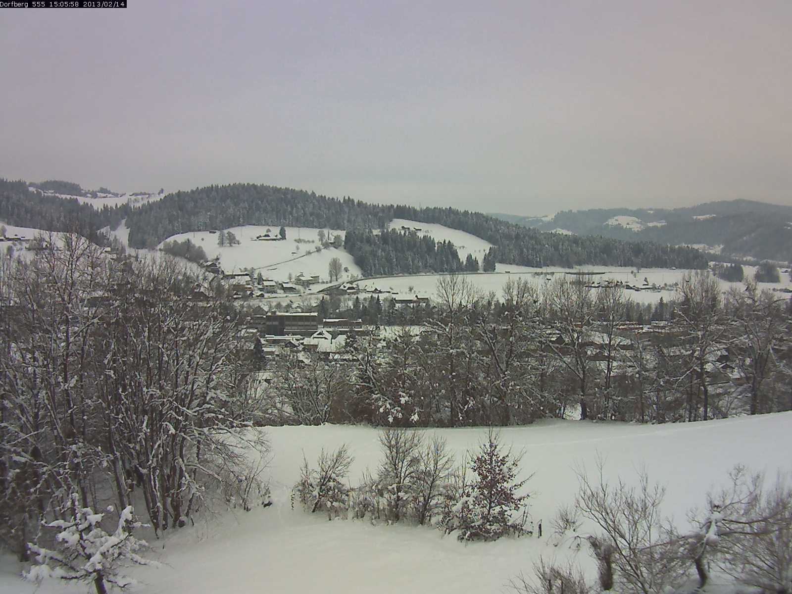 Webcam-Bild: Aussicht vom Dorfberg in Langnau 20130214-150600