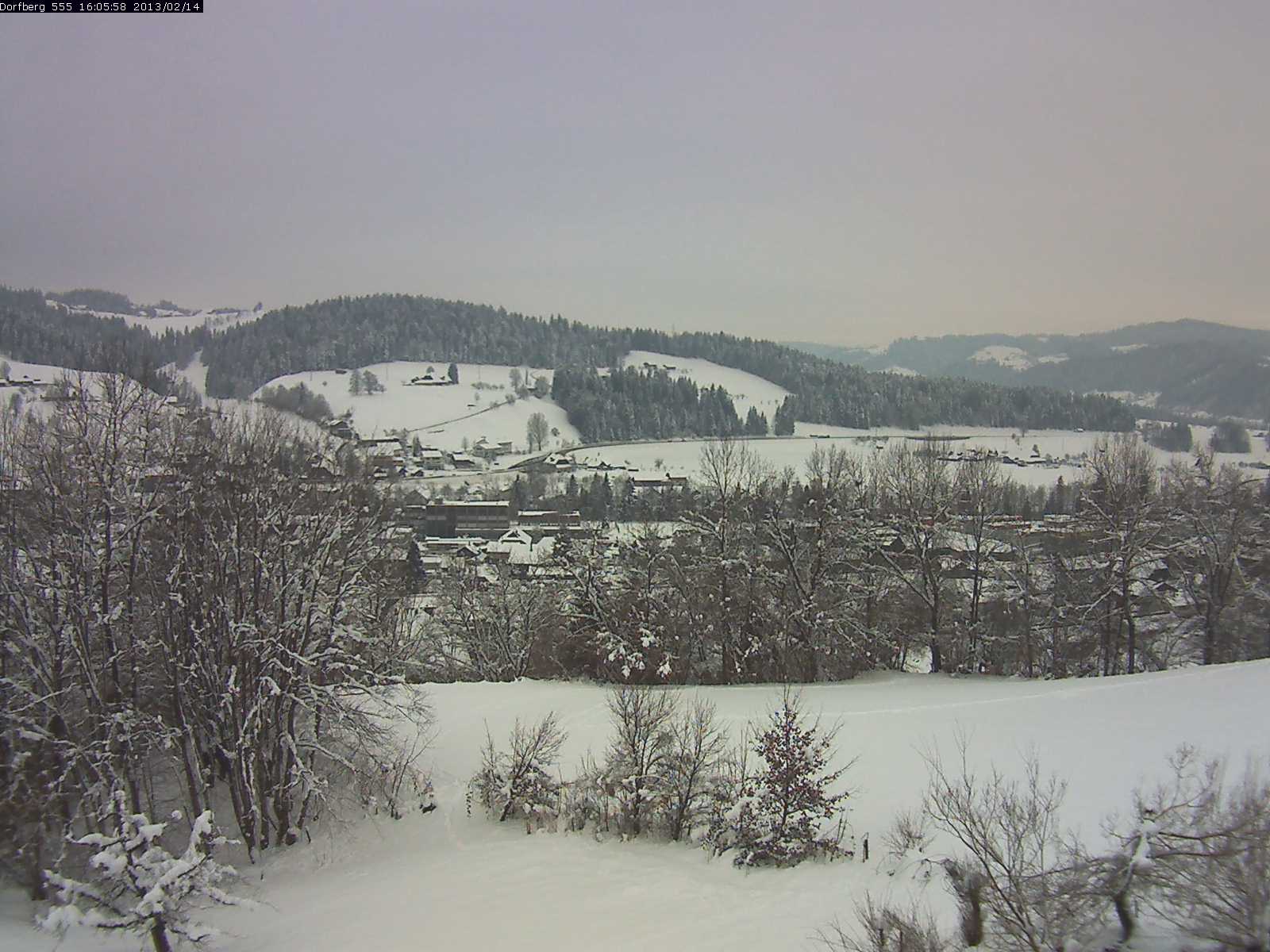 Webcam-Bild: Aussicht vom Dorfberg in Langnau 20130214-160600