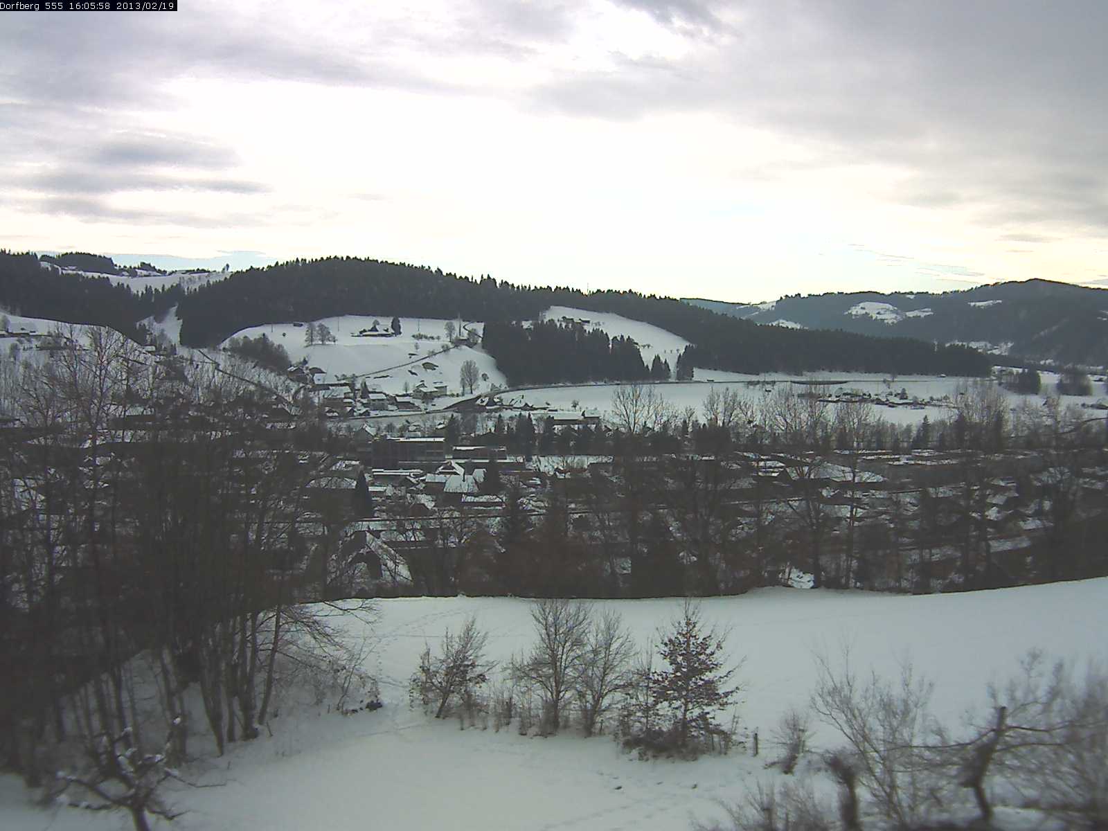 Webcam-Bild: Aussicht vom Dorfberg in Langnau 20130219-160600