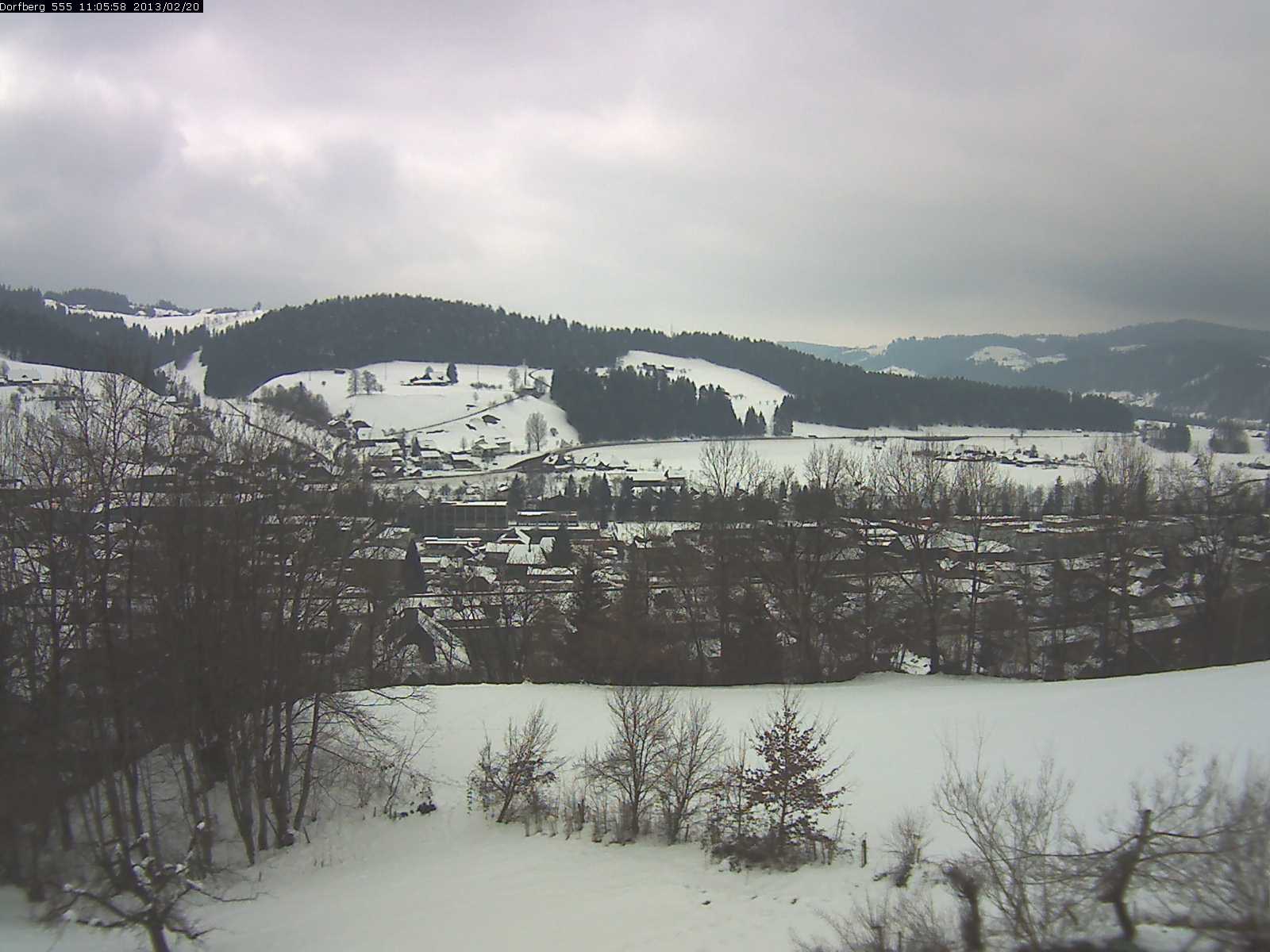 Webcam-Bild: Aussicht vom Dorfberg in Langnau 20130220-110600