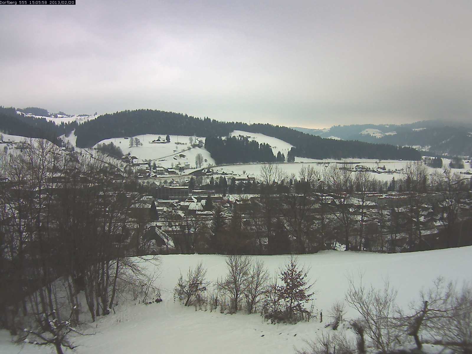 Webcam-Bild: Aussicht vom Dorfberg in Langnau 20130220-150600