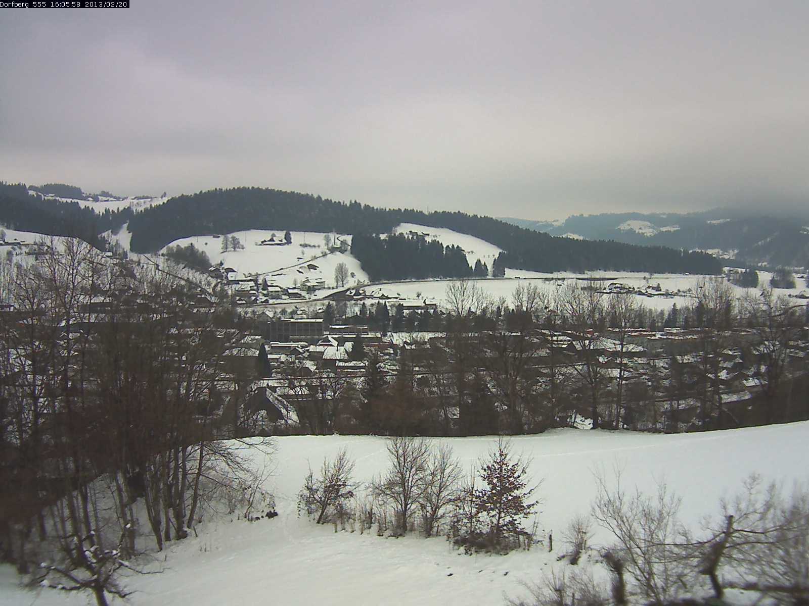 Webcam-Bild: Aussicht vom Dorfberg in Langnau 20130220-160600